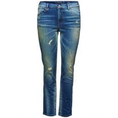 Only Jeans elasticizzato con rotture mod. GEMMA